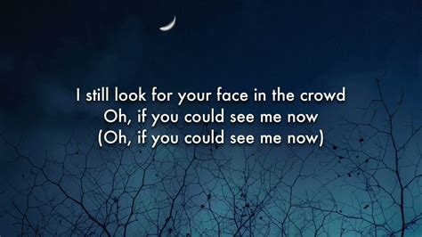 if you could see me now lyrics|if you could see me now poem.